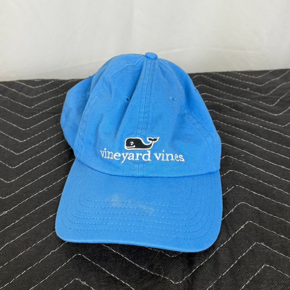 Vineyard Vines Blue Logo Baseball Cap Hat OSFM